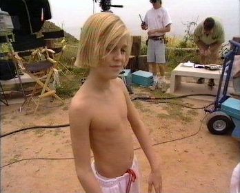 Aaron Carter Shirtless